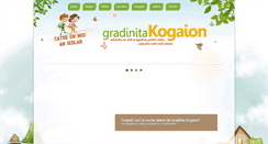 Desktop Screenshot of gradinita-kogaion.ro